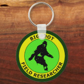 Porte-clés Chercheur sur le terrain de Bigfoot (Recto)