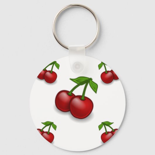 Porte-clés Cherries Galore Design (Recto)
