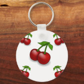 Porte-clés Cherries Galore Design (Recto)