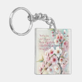 Porte-clés Cherry Blossom & Citation (Devant gauche)