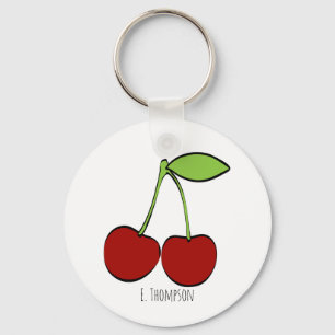 Porte-clés Cherry Illustration Porte - clé