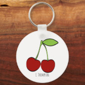 Porte-clés Cherry Illustration Porte - clé (Recto)