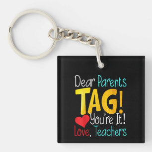 Porte-clés Chers Parents Day You It Love Enseignants