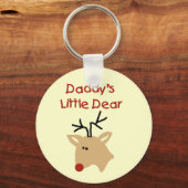 Porte-clés Chers T-shirts et cadeaux de papa (Recto)