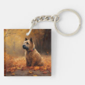 Porte-clés Chesapeake Bay Terrier en congé d'automne (Dos)