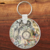 Porte-clés Cheshire Chat Alice Wonderland Classic (Recto)
