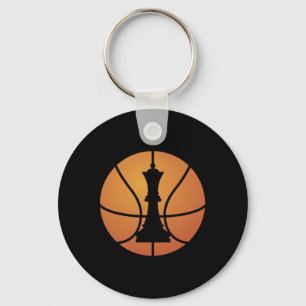 Porte-clés Chess Bysketbyll Cadeau Amusement Pour Jeu Board K