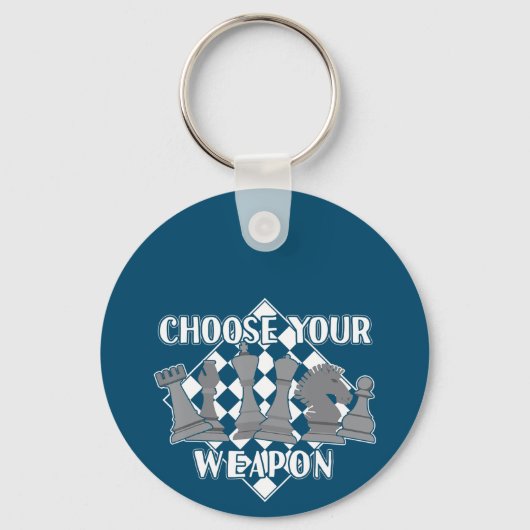 Porte-clés Chess Piece Game Strategy Venin A Chess Player (Recto)
