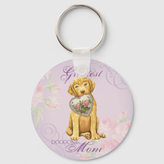 Porte-clés Chessie Heart Maman (Recto)