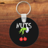 Porte-clés Chest Nuts Matching Chestnuts Christmas Snow Coupl (Recto)