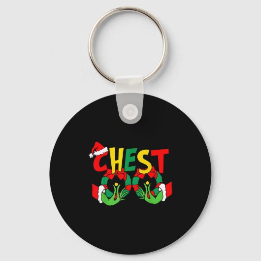 Porte-clés Chestnuts Matching Family Funny Chest Nuts Christm (Recto)