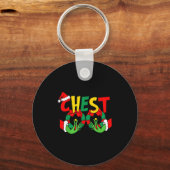 Porte-clés Chestnuts Matching Family Funny Chest Nuts Christm (Recto)