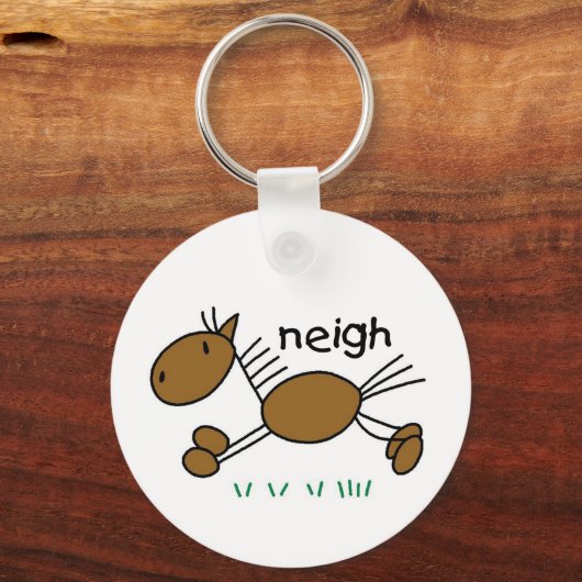 Porte-clés Cheval à bascule (Recto)