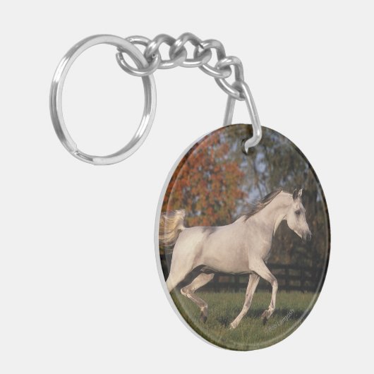 Porte-clés Cheval arabe : Automne 2 (Devant gauche)