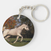 Porte-clés Cheval arabe : Automne 2 (Dos)
