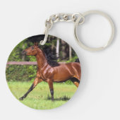 Porte-clés Cheval arabe courant 2 (Dos)