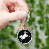 Porte-clés Cheval au galop (main)