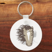 Porte-clés Cheval beau (Recto)