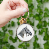 Porte-clés Cheval blanc (Main)
