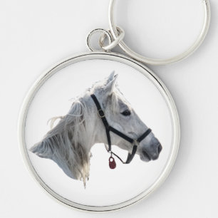 Porte-clés Cheval blanc