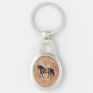 Porte-clés Cheval Brown occidental