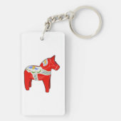 Porte-clés Cheval dalécarlien (Dos)