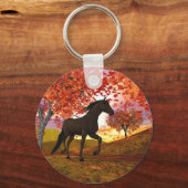 Porte-clés Cheval d'automne (Recto)