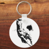 Porte-clés Cheval de course (Recto)