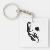 Porte-clés Cheval de course (Devant)