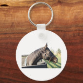 Porte-clés Cheval de ferme (Recto)