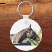 Porte-clés Cheval de ferme (Recto)