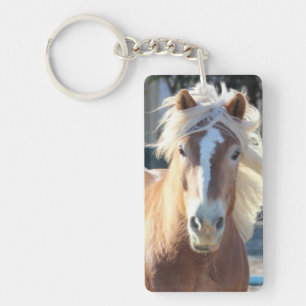 Porte-clés Cheval de Haflinger
