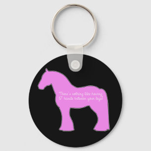 Porte-clés Cheval de trait de 12 mains