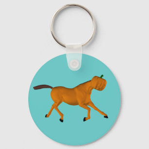 Porte-clés Cheval d'Halloween