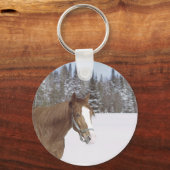 Porte-clés Cheval d'hiver (Recto)