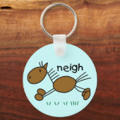 Porte-clés Cheval dit T-shirts et cadeaux (Recto)