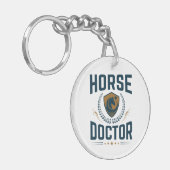 Porte-clés Cheval Doctor Equine Vétérinaire (Devant gauche)