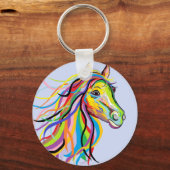 Porte-clés Cheval d'une couleur différente (Recto)