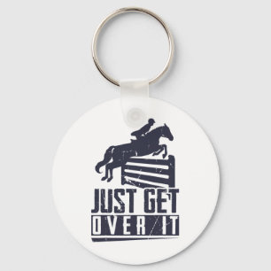 Porte-clés Cheval équestre Spectacle Cheval Sauter Cheval Sau