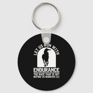Porte-clés Cheval équitation Christian Horseback - Endurance