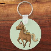 Porte-clés Cheval et chat (Recto)