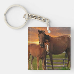 Porte-clés cheval et poney