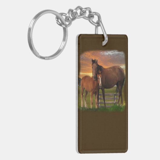 Porte-clés Cheval et poney (Devant gauche)