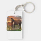 Porte-clés Cheval et poney (Dos)