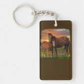 Porte-clés Cheval et poney (Devant)