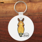 Porte-clés Cheval Face Neigh (Recto)