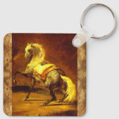 PORTE-CLÉS CHEVAL GRAY REMPLI (Dos)