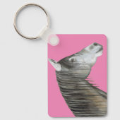Porte-clés Cheval gris (Recto)
