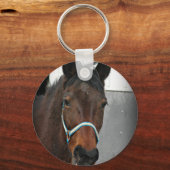 Porte-clés cheval heureux (Recto)