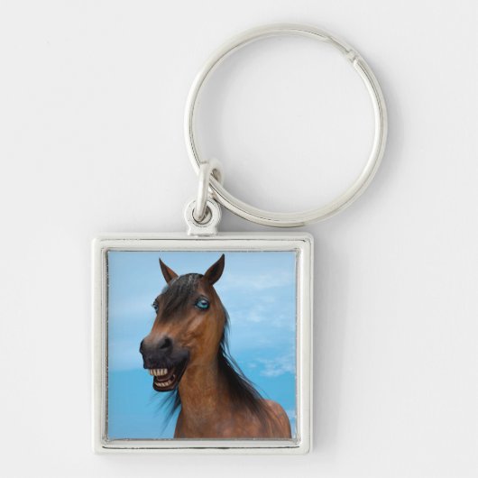 Porte-clés Cheval heureux (Devant)